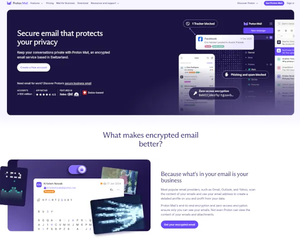 Comparison of ProtonMail vs AnonMail
